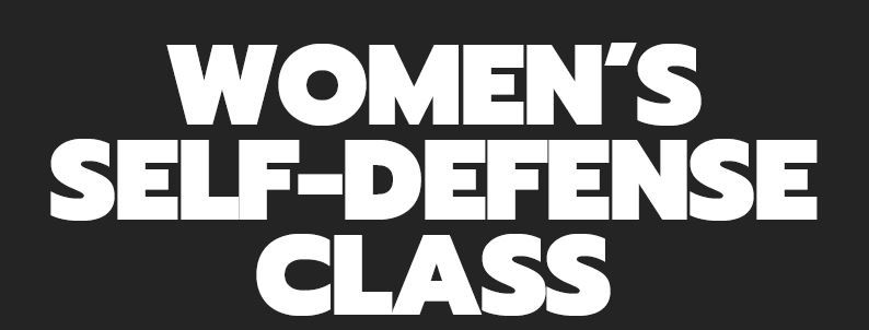 Women's Self Defense Class