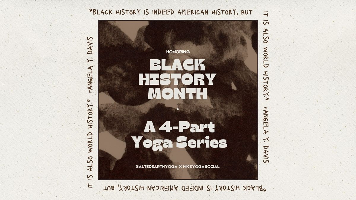 Black History Month Yoga: RENEW - $25 @ 2625 S. Greeley St #228