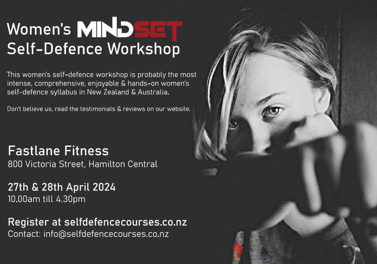 Women's Mindset Self-Defence Workshop - Hamilton