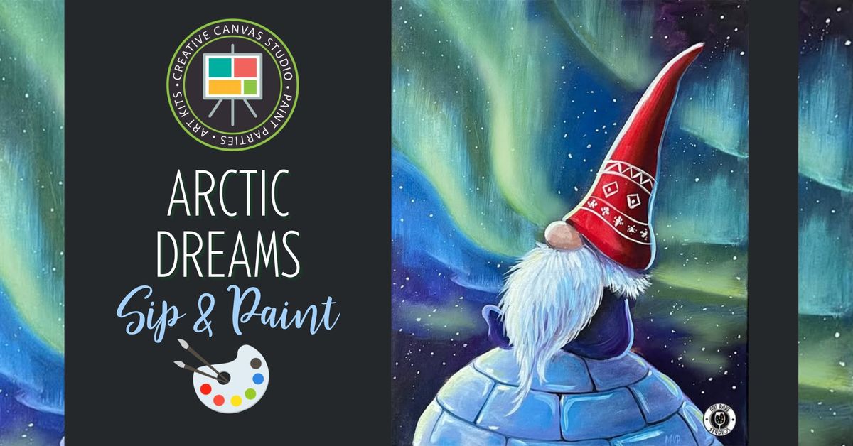 Arctic Dreams - Sip & Paint Class