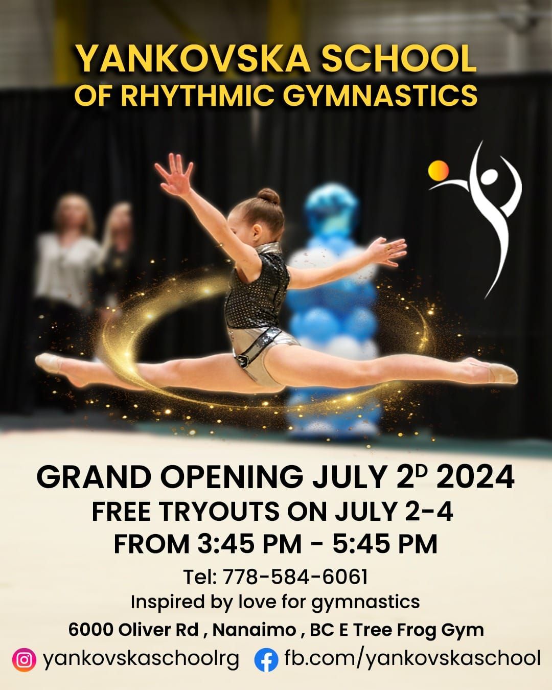Grand Opening Yankovska School of Rhythmic Gymnastics 