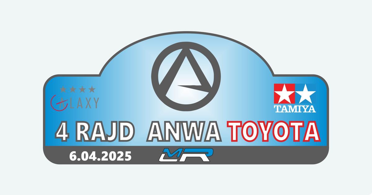 4 Rajd ANWA Toyota