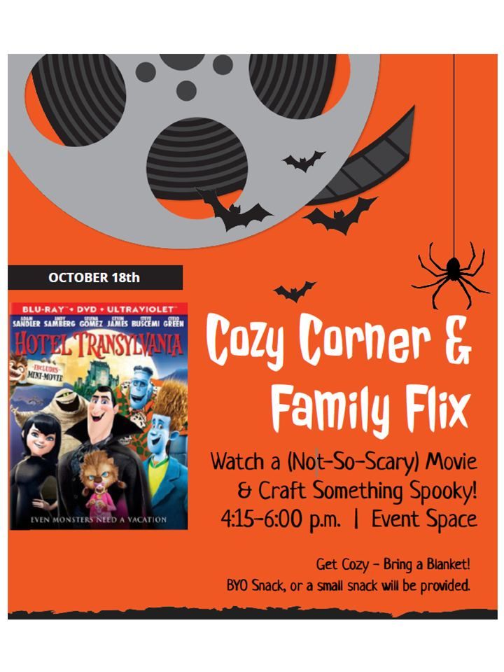 Special Not-So-Spooky Cozy Corner & Family Flix