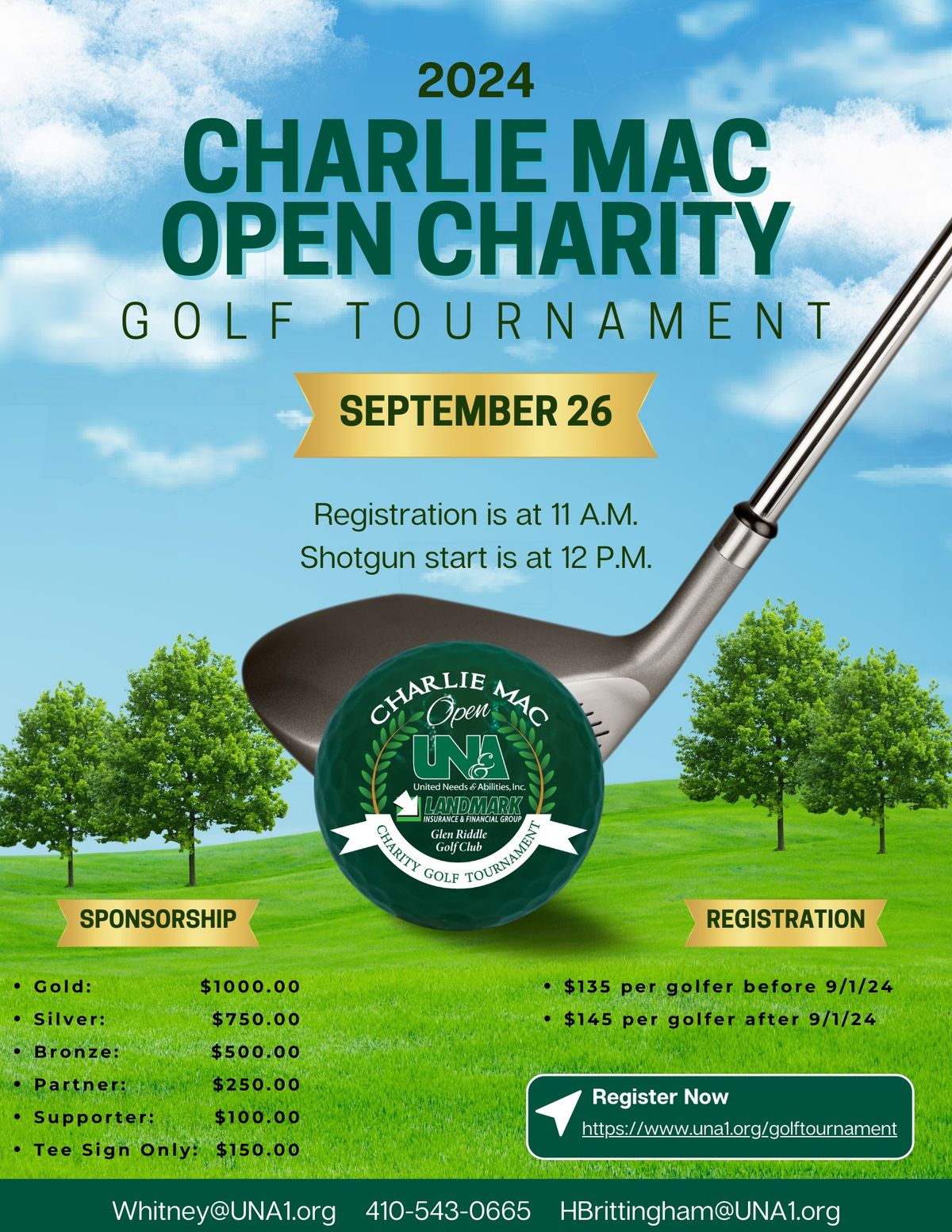 2024's Charlie Mac Open Charity Golf Tournament