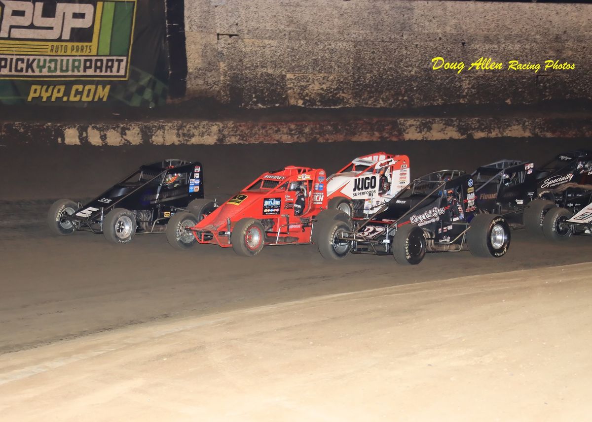 27th Oval Nationals Night #1, Friday, November 8th.  Stock Cars and Sprint Cars