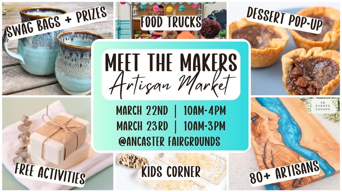 Meet the Makers Artisan Market + Dessert Pop-Up