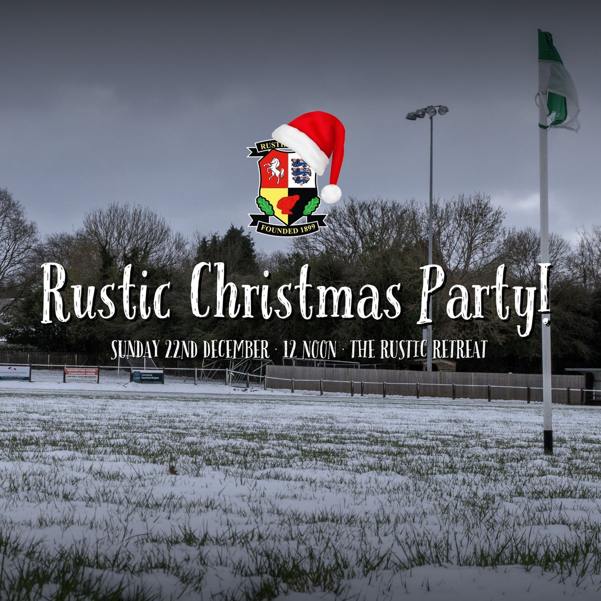 Rustic Christmas Party!