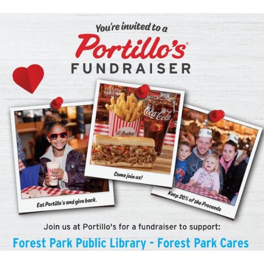 Portillo's Fundraiser for Forest Park Cares Fund