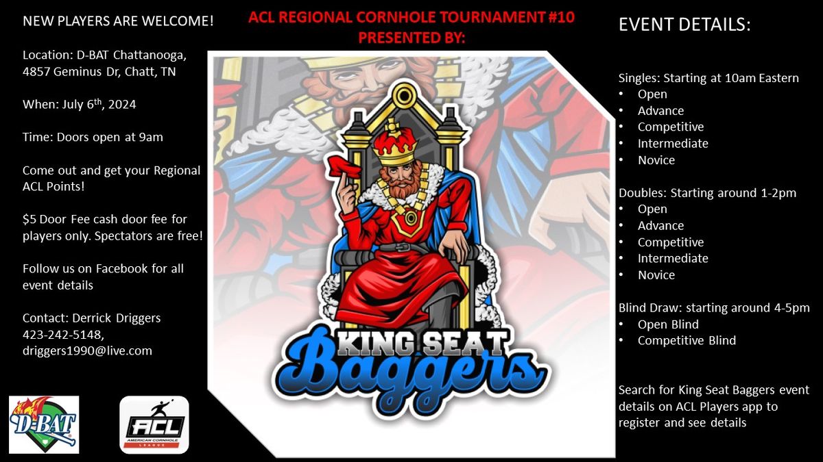 KING SEAT BAGGERS ACL REGIONAL EVENT #10