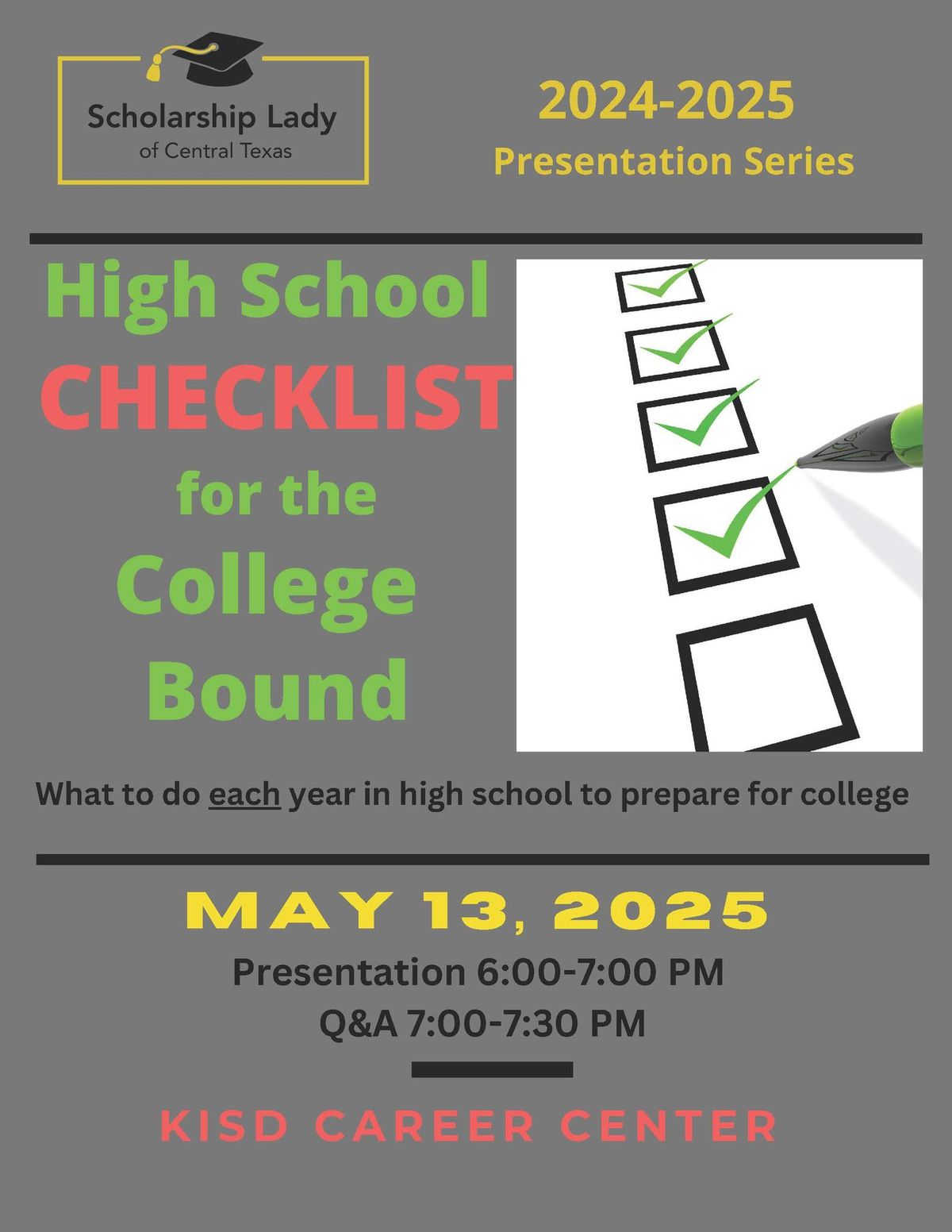 College Bound Checklist: What You Need to Do in High School 