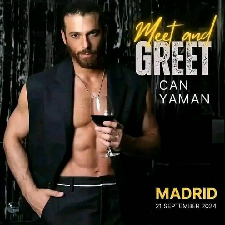 Meet and GREET CAN YAMAN MADRID