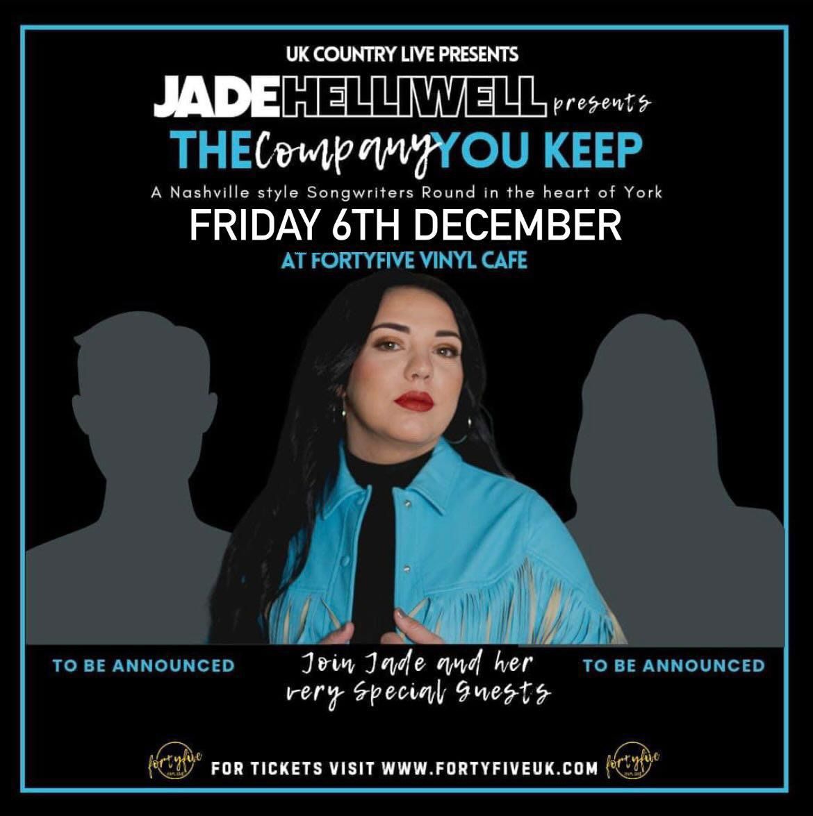 Jade Helliwell presents The Company You Keep