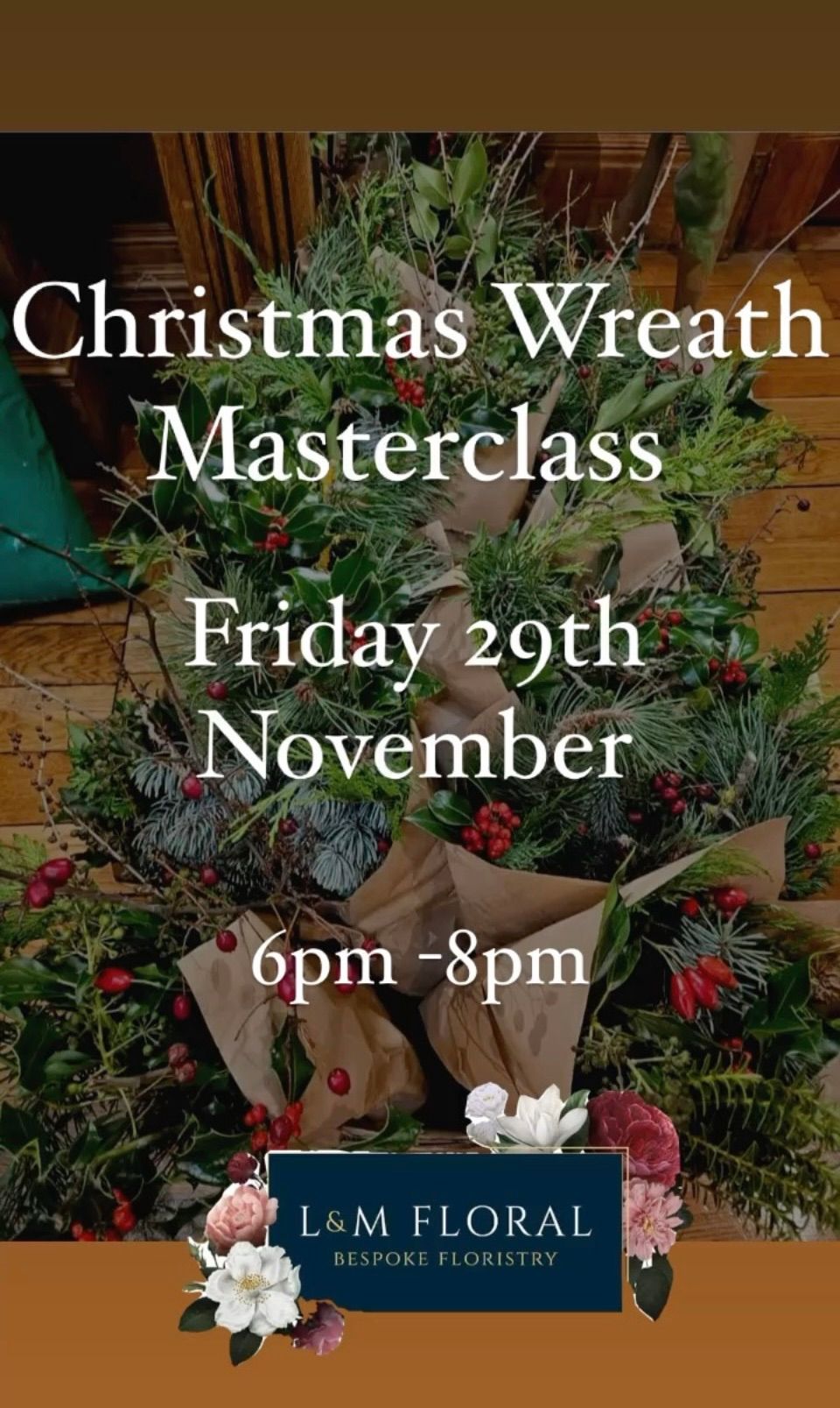 Christmas Wreath Masterclass 