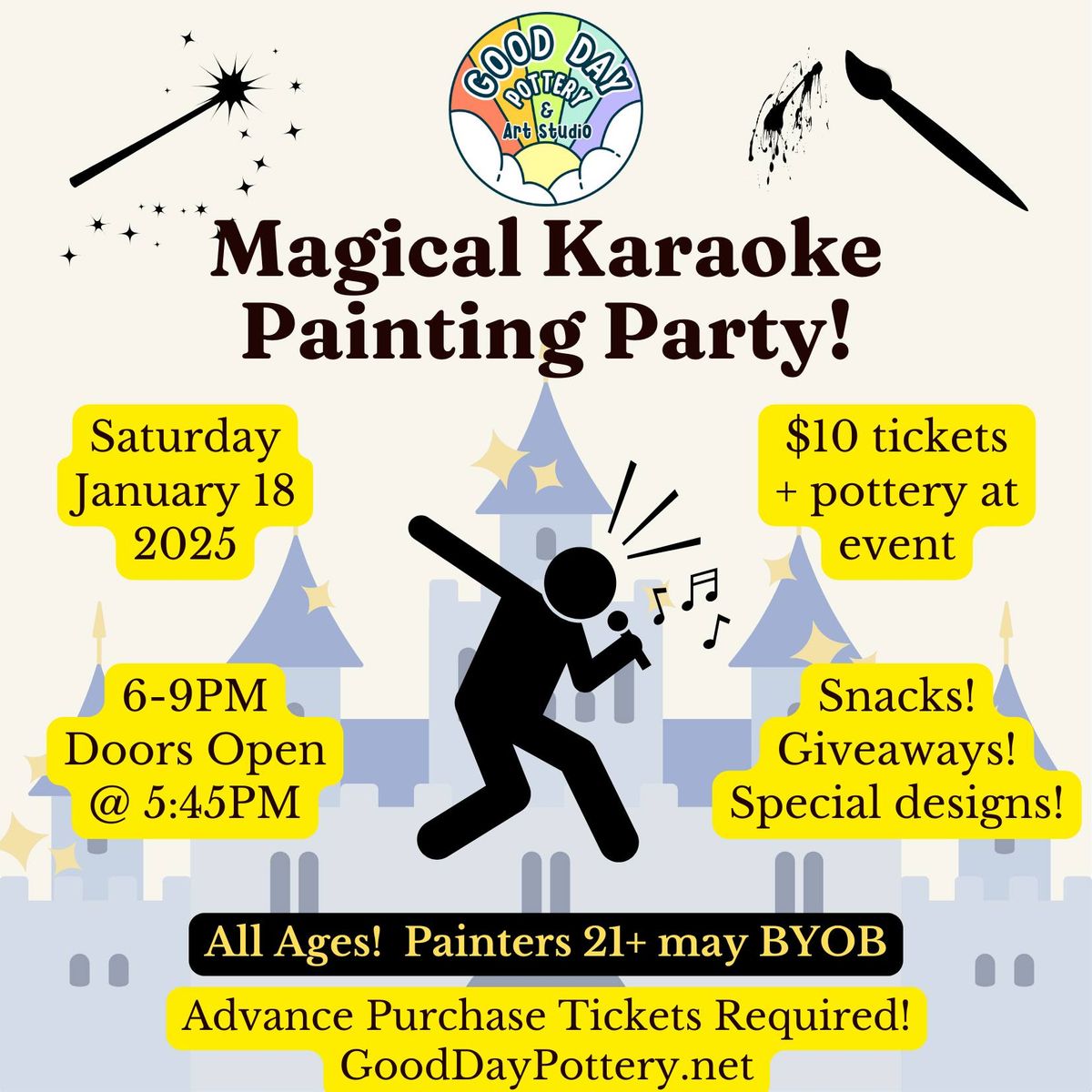 Magical Karaoke Painting Party!