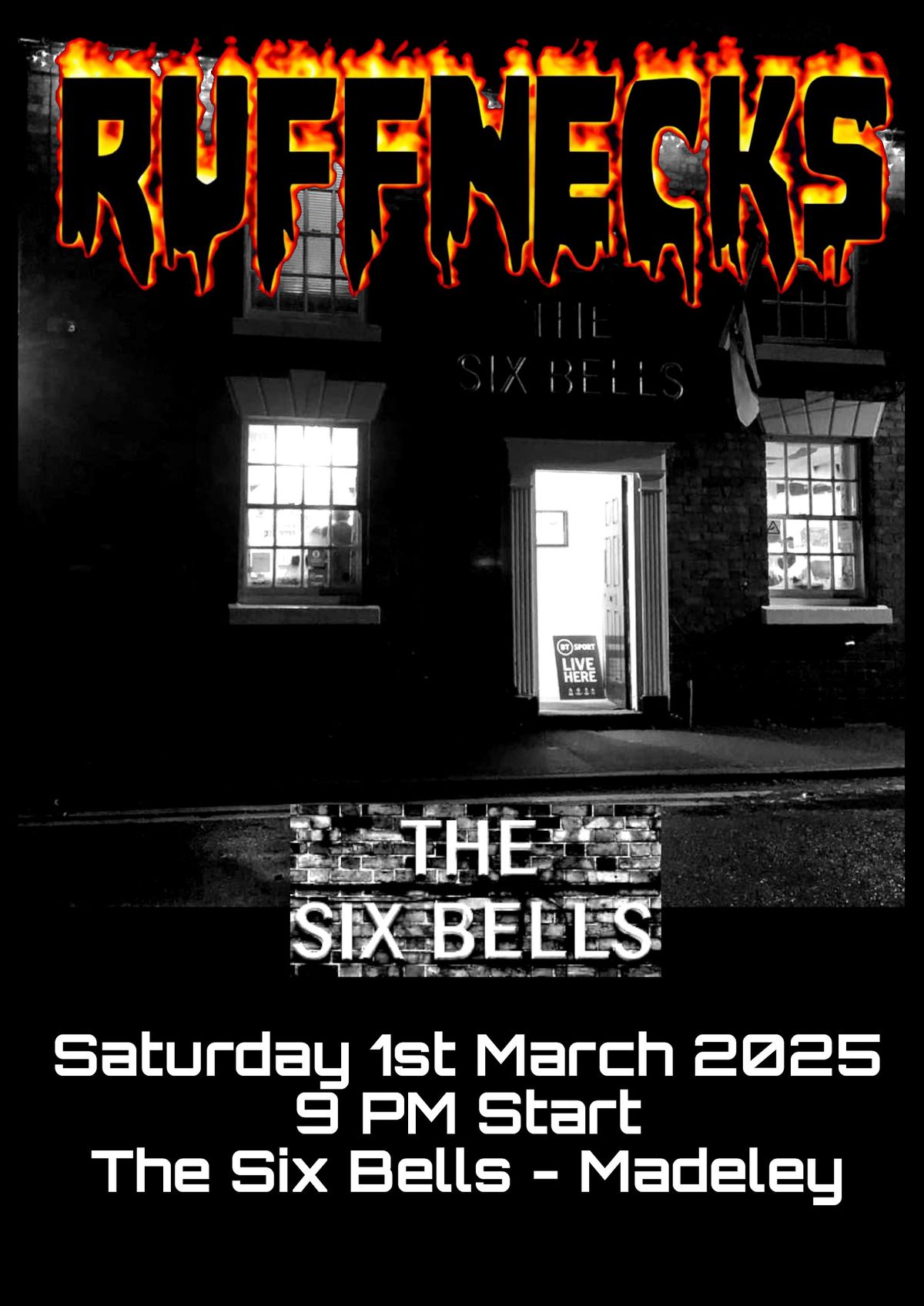 Ruffnecks @ The 6 Bells - Madeley