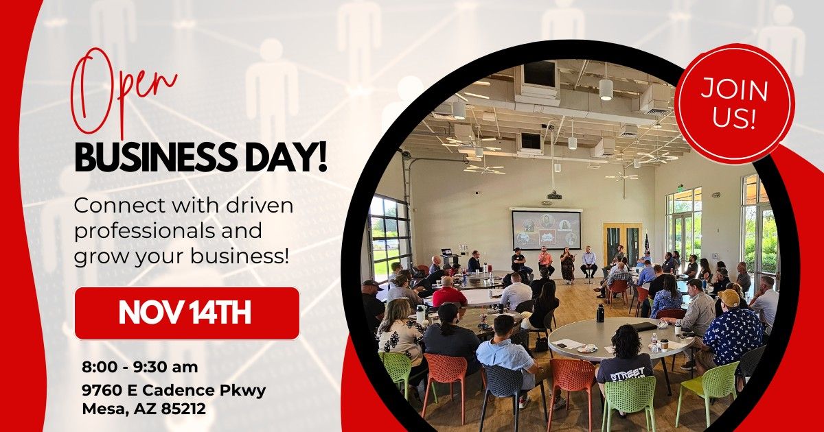 Open Business Day - Arizona Business Networking