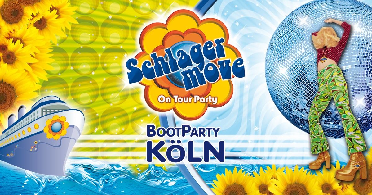 K\u00f6ln: Schlagermove Bootparty