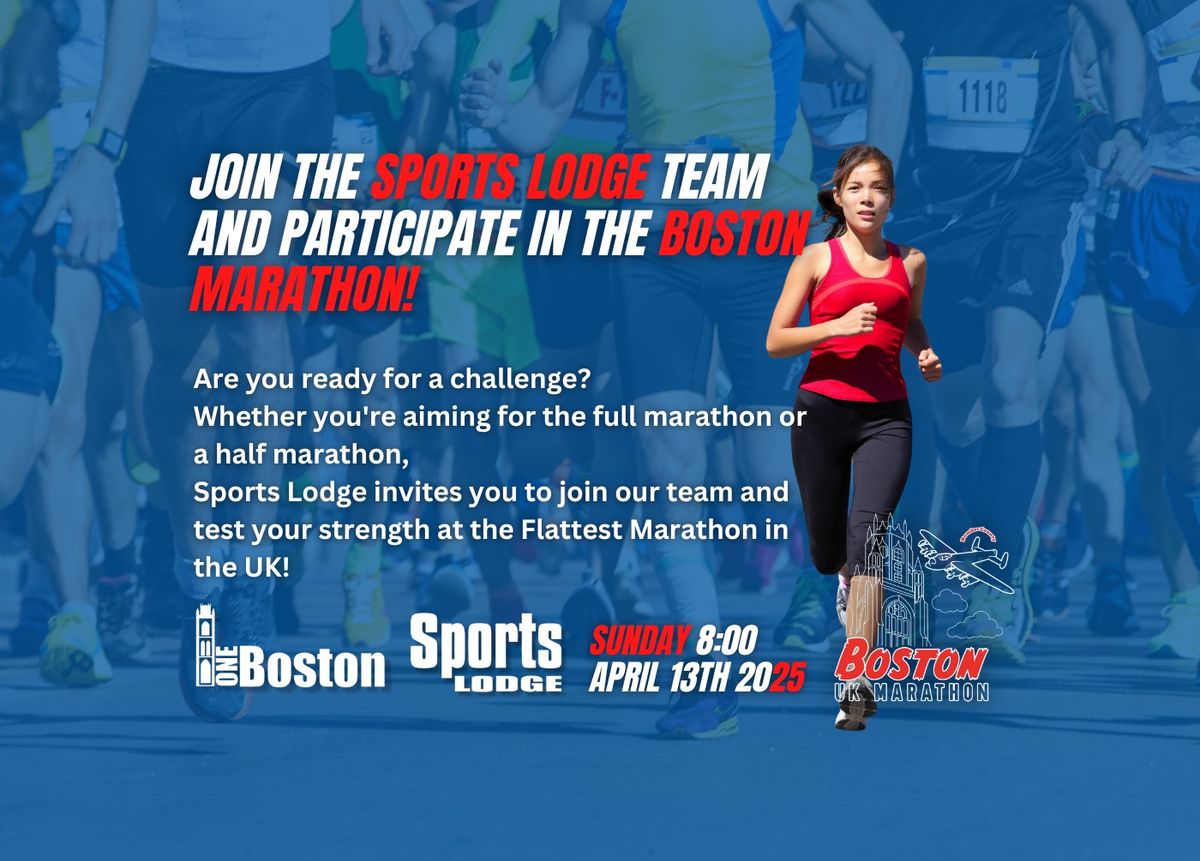 Join the Sports Lodge Team and Participate in the Boston Marathon!