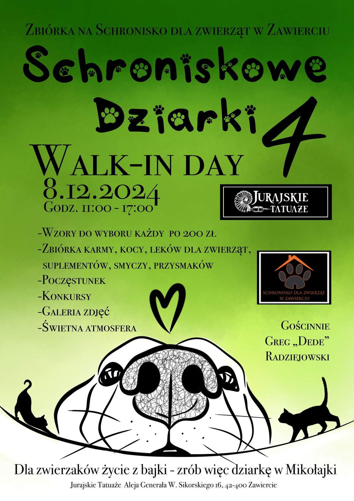 Schroniskowe Dziarki 4 Walk-in Day