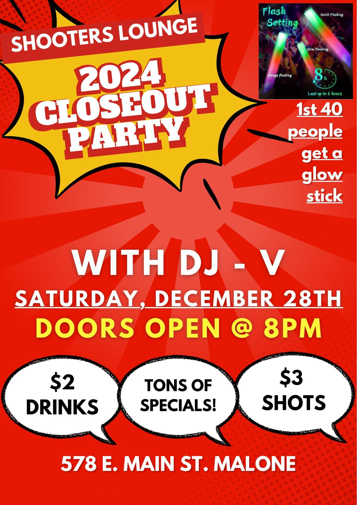 2024 Closeout Party