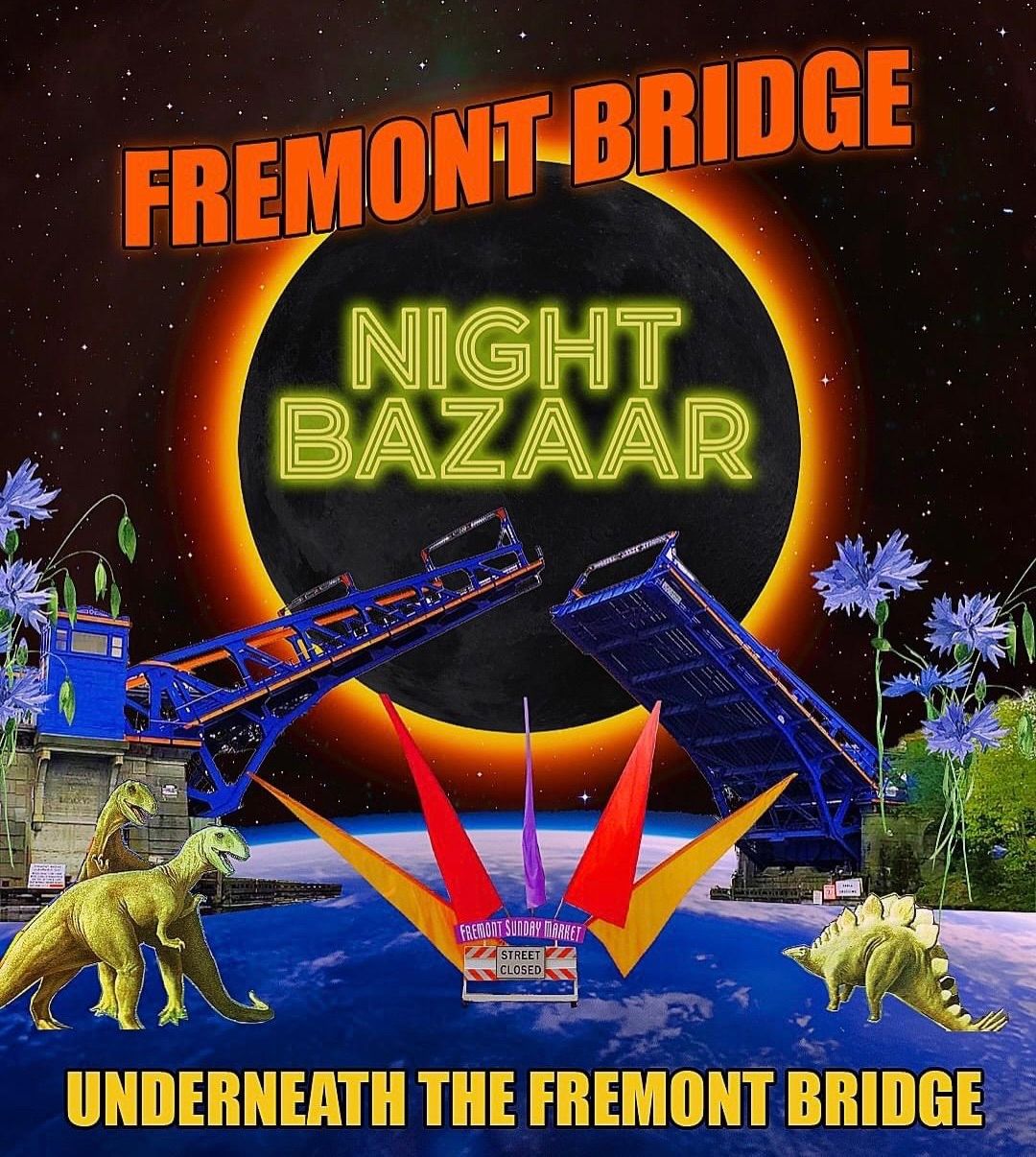 Fremont Bridge Night Market