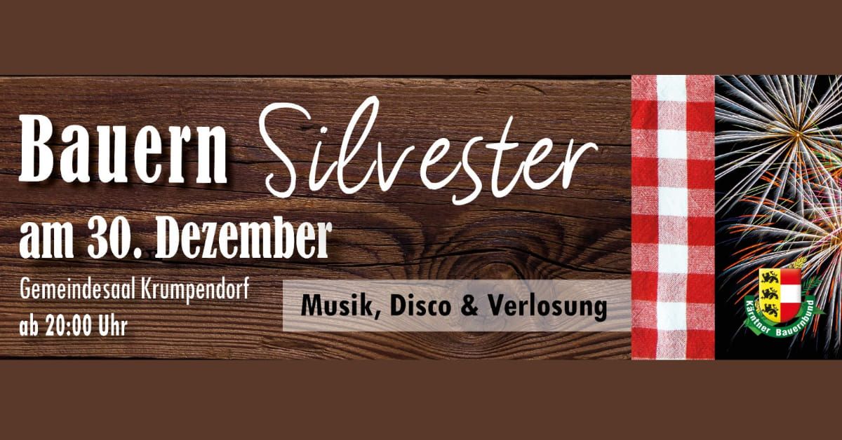 Bauern Silvester 2024