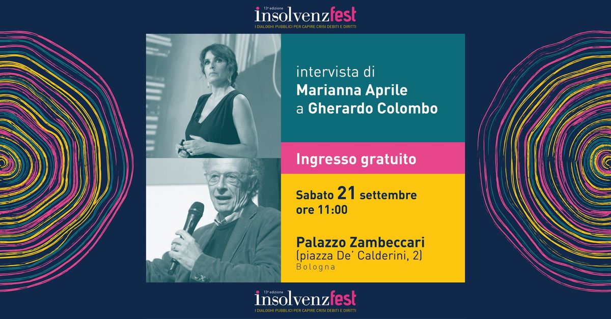 21.09.24 | MARIANNA APRILE e GHERARDO COLOMBO @ INSOLVENZFEST 2024