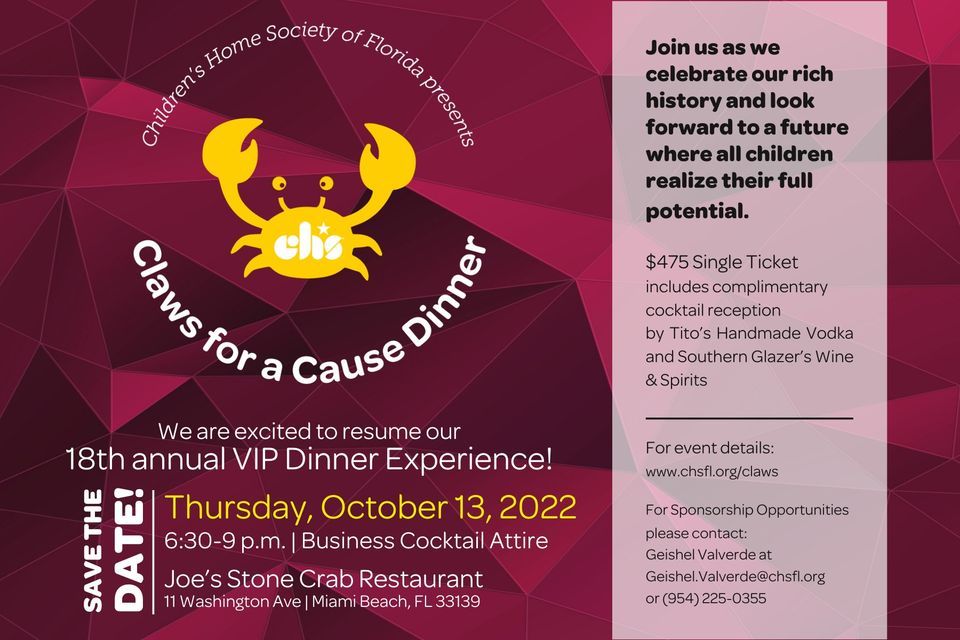 18th Annual Claws for a Cause Dinner