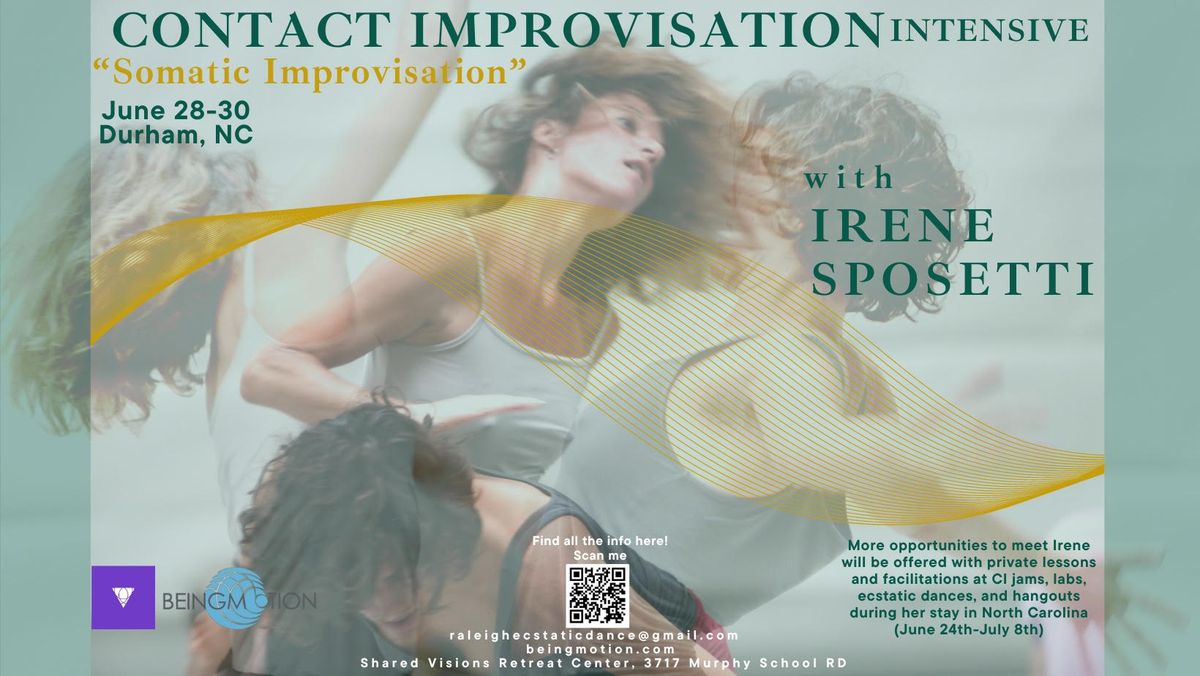 CONTACT IMPROVISATION Intensive, with IRENE SPOSETTI - NC