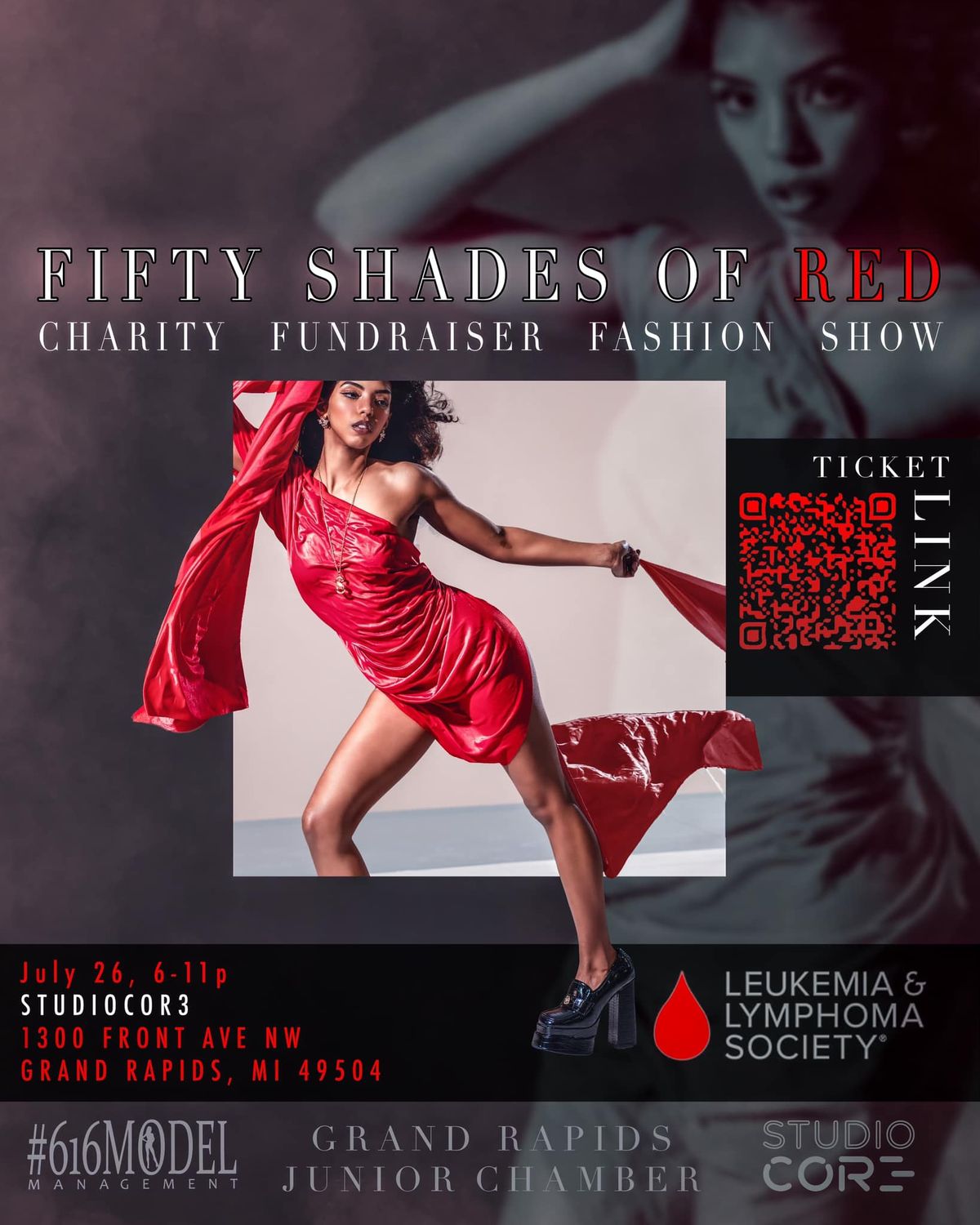 Fiffty Shades Of Red Fashion Show