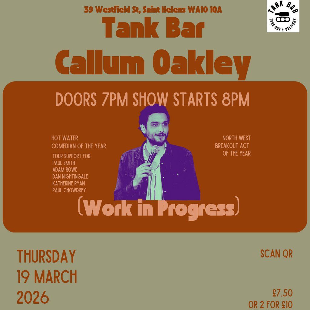 Callum Oakley (Work in Progress)