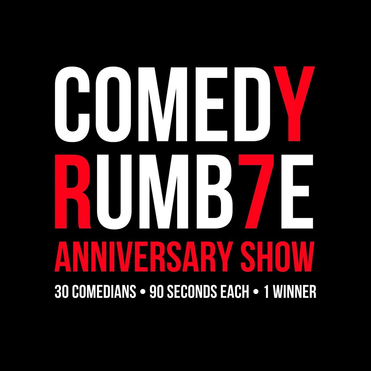 Comedy Rumble 7th Anniversary show live in Royal Oak, MI