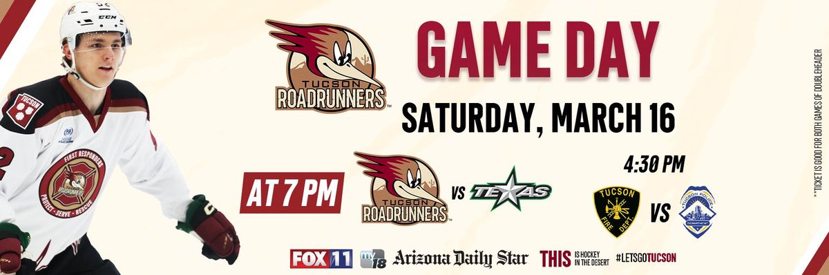 Texas Stars at Tucson Roadrunners