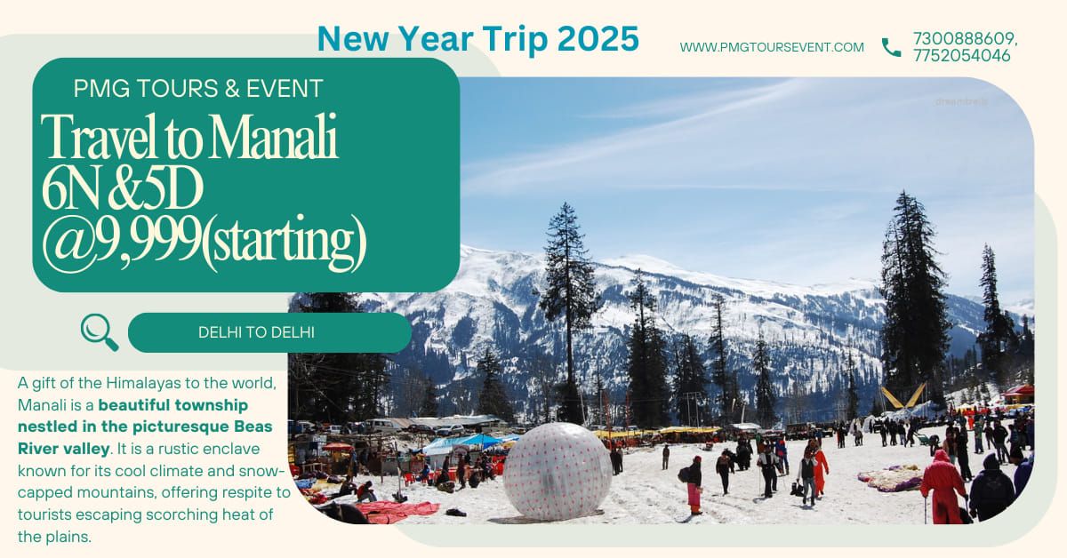 New Year Trip to Manali 