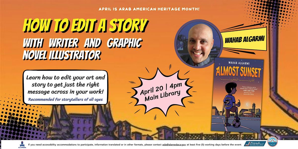 How to Edit a Story with Writer & Graphic Novel Illustrator Wahab ...