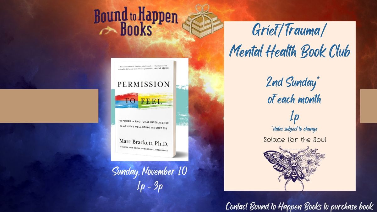 Grief-Trauma-Mental Health Book Club