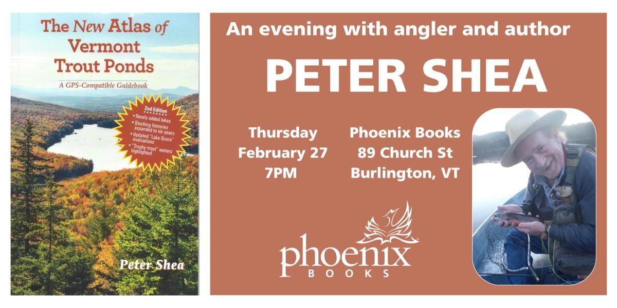 Burlington: Peter Shea Book Launch Celebration