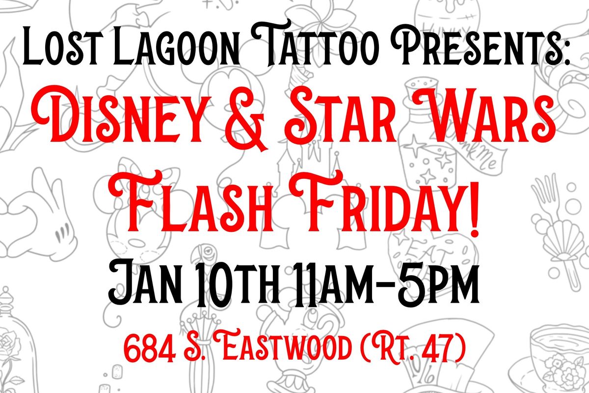 Disney, Pixar, & Star Wars Flash Friday!