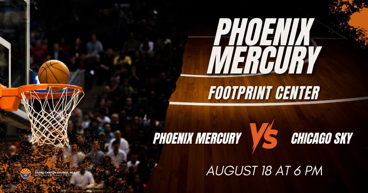 Scout Night with Phoenix Mercury!