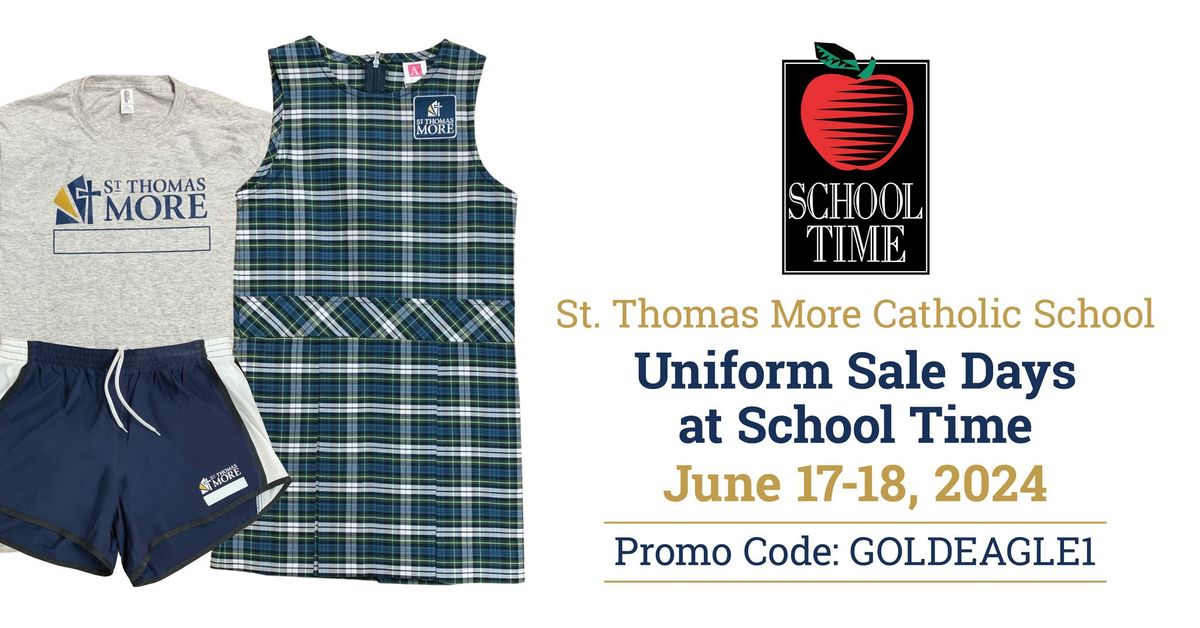 STM Uniform Sale Days at School Time