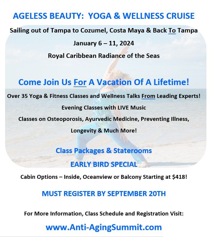 Ageless Beauty: Yoga & Wellness Cruise