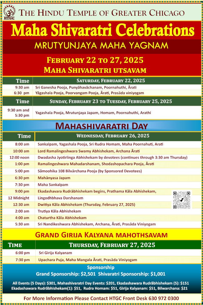 Maha Shivaratri Celebrations - Mrutyunjaya Maha Yagnam