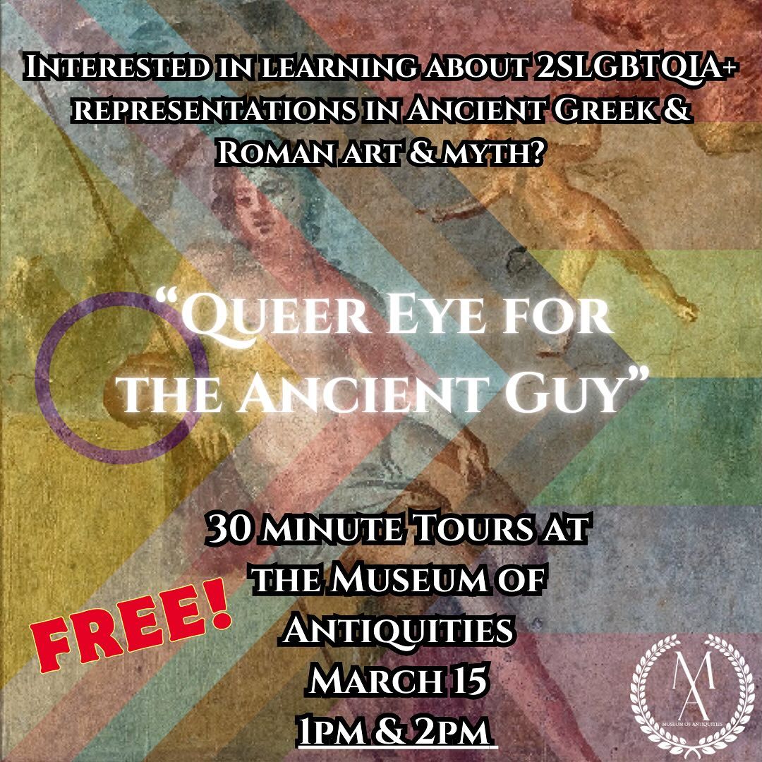 Queer Eye for the Ancient Guy: 30-Minute Tours at the Museum of Antiquities