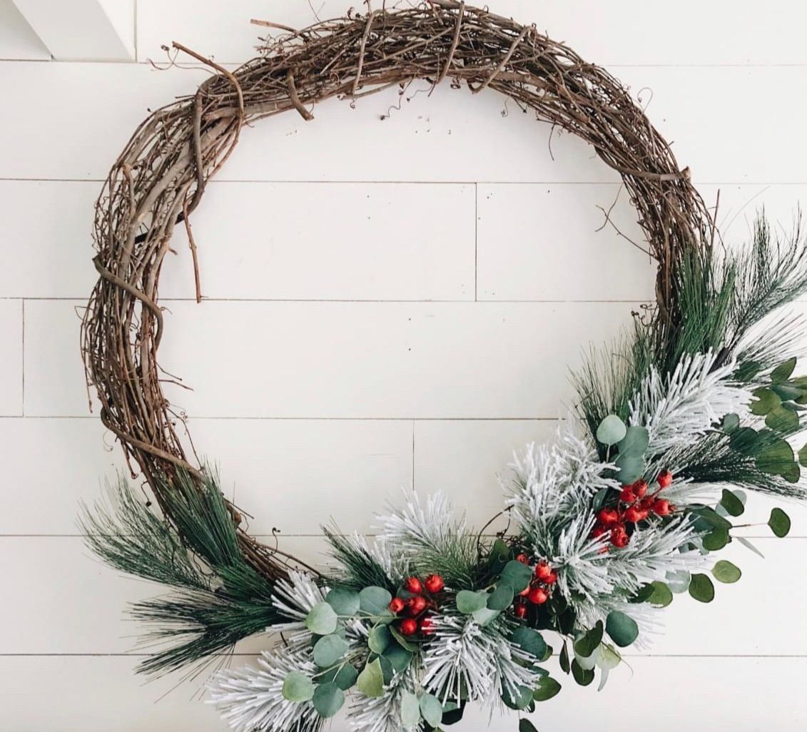 Festive wreath workshop \u00a340pp