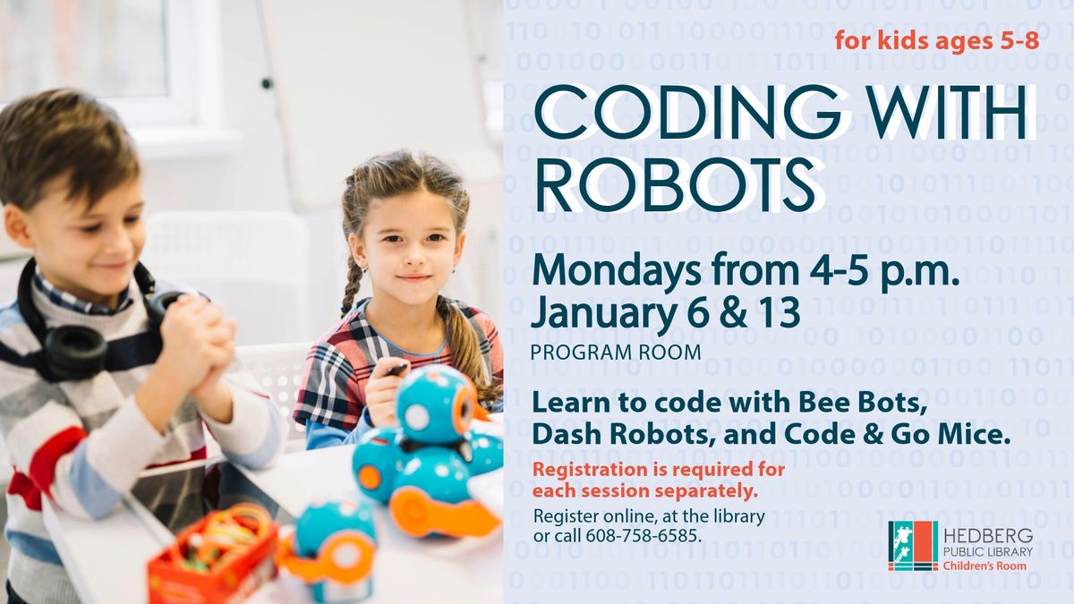 Coding with Robots (ages 5-8)