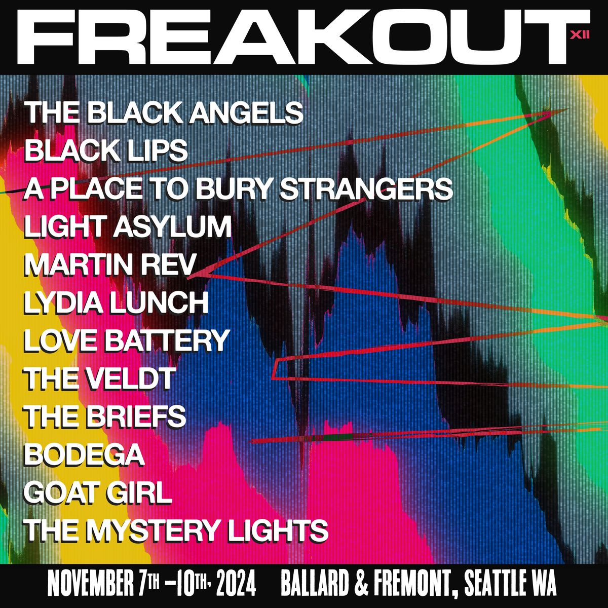 Freakout Festival XII in Seattle