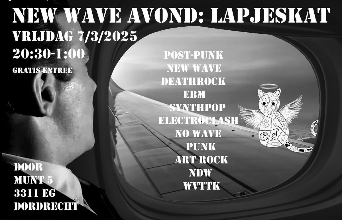 New Wave avond: Lapjeskat