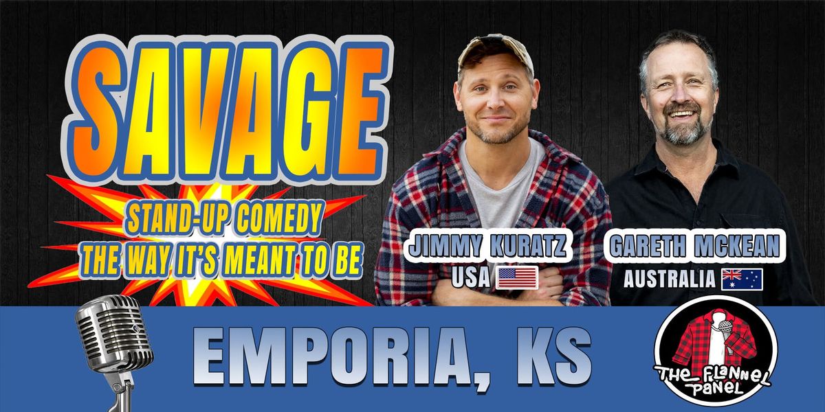 STAND-UP comedy \u2666 EMPORIA, KS (Champions Landing)