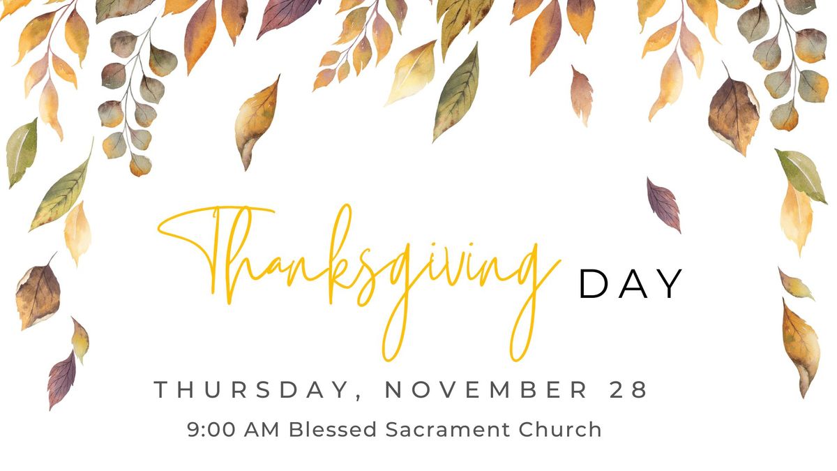 Thanksgiving Day Mass