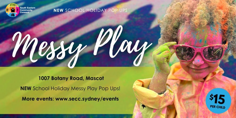 School Holiday Messy Play Pop Up